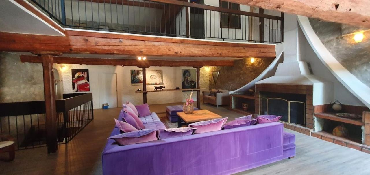 Gite De 420 Metres Carres Dans Chateau L'Ange Au Violon Jusqu'A 13 Couchages Conques-sur-Orbiel Buitenkant foto