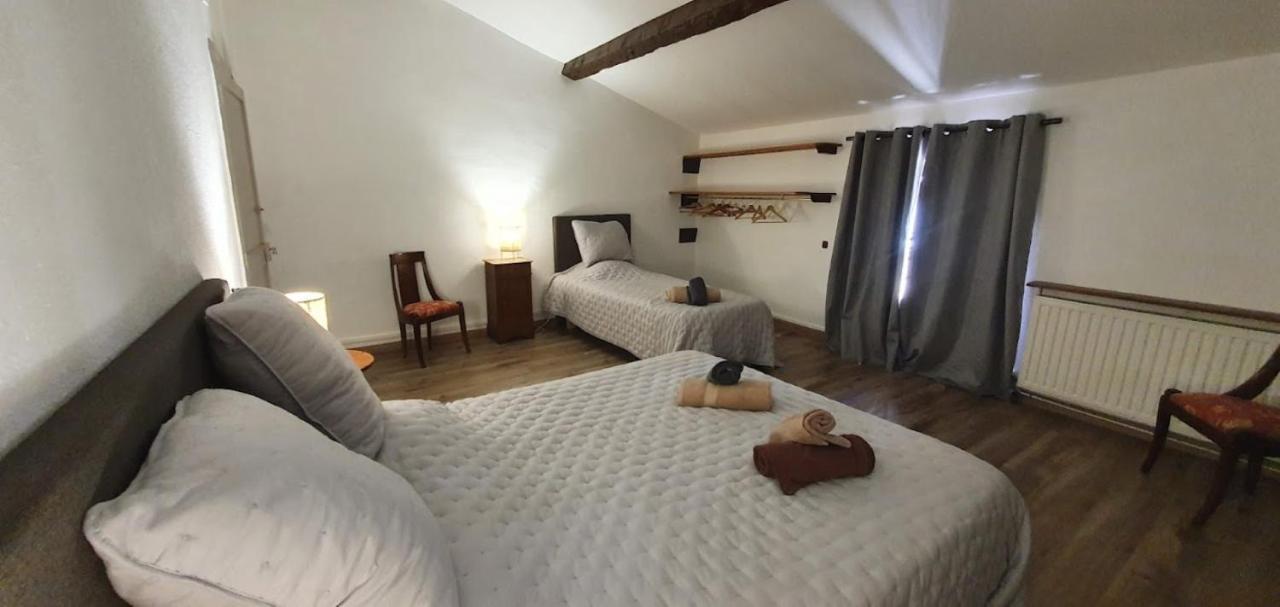 Gite De 420 Metres Carres Dans Chateau L'Ange Au Violon Jusqu'A 13 Couchages Conques-sur-Orbiel Buitenkant foto