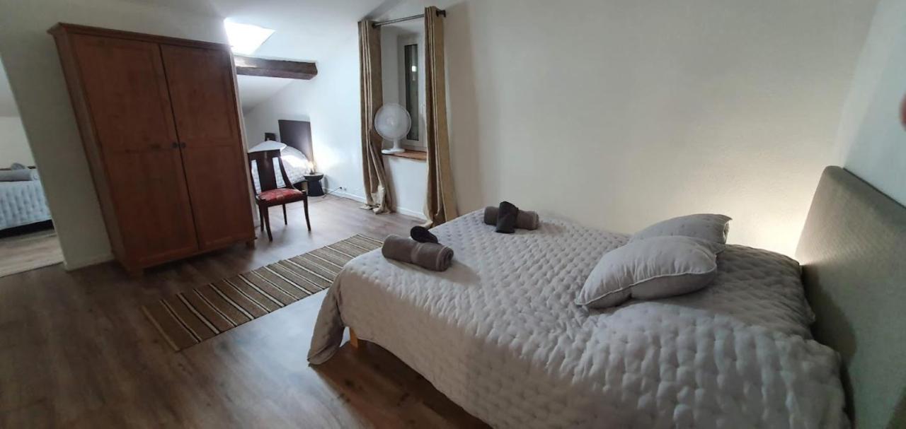 Gite De 420 Metres Carres Dans Chateau L'Ange Au Violon Jusqu'A 13 Couchages Conques-sur-Orbiel Buitenkant foto