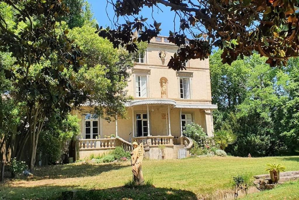 Gite De 420 Metres Carres Dans Chateau L'Ange Au Violon Jusqu'A 13 Couchages Conques-sur-Orbiel Buitenkant foto